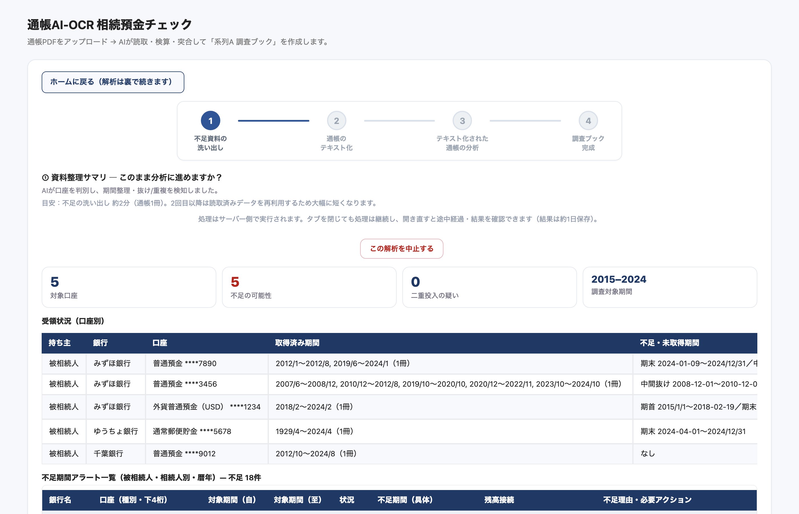 資料整理